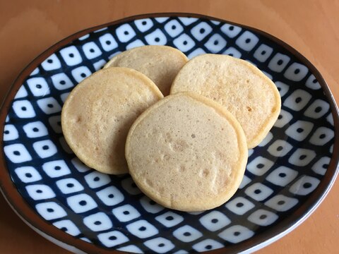 離乳食♪米粉豆腐きなこパンケーキ